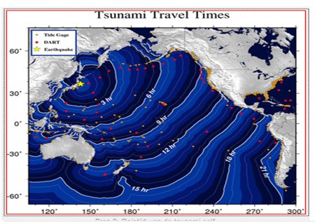 De tsunami gaat de wereld over